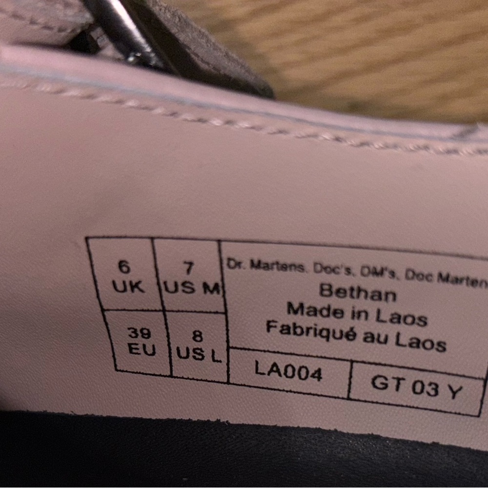 Dr. Martens Bethan T-Bar Platform Mary Jane Shoes - Picture 6 of 7